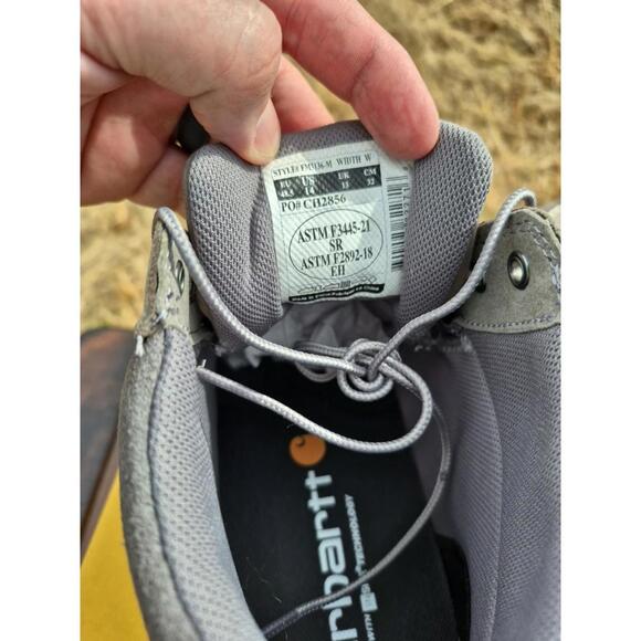 Carhartt Men's Millbrook 5" Soft Toe Moc Toe Wedge Boot Men’s 14 Wide  FM5136-M - Picture 6 of 7